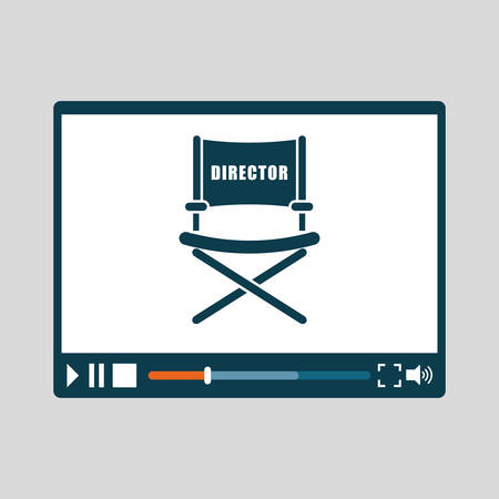 Movie  concept with icon design, vector illustration 10 eps graphic.のイラスト素材