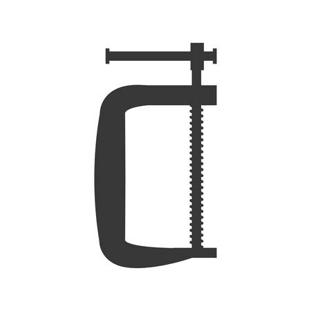 Constuction and repair concept represented by tool icon. isolated and flat illustrationのイラスト素材