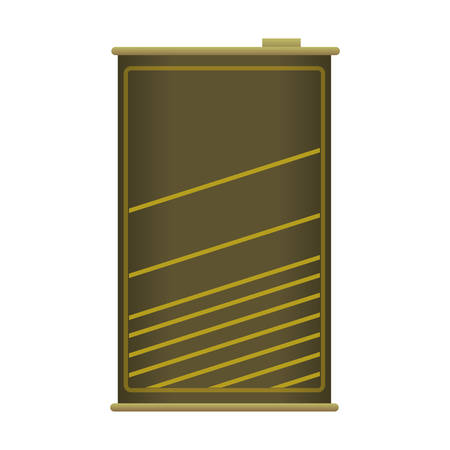 Container concept represented by can icon. isolated and flat illustrationのイラスト素材
