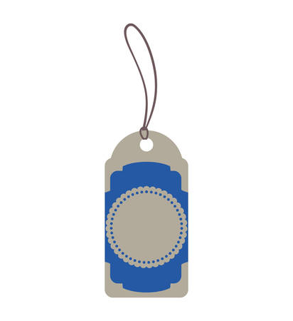 Label and advertising concept represented by tag icon. Isolated and flat illustrationのイラスト素材