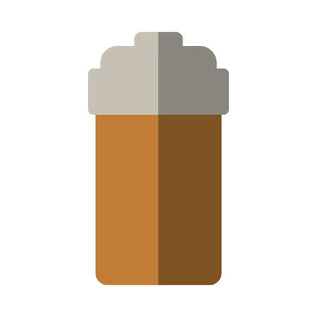 Container and kitchen concept represented by jar icon. Isolated and flat illustrationのイラスト素材