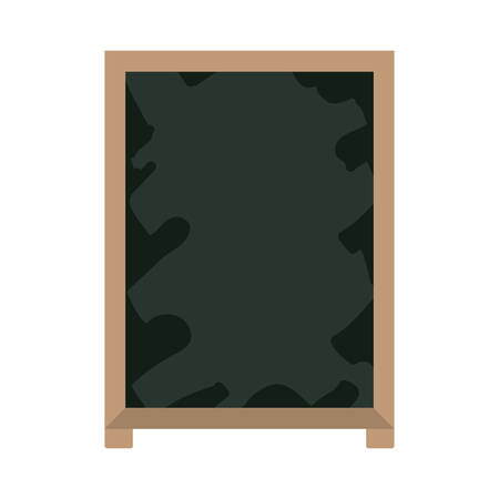 Class and school concept represented by blackboard icon. Isolated and flat illustrationのイラスト素材