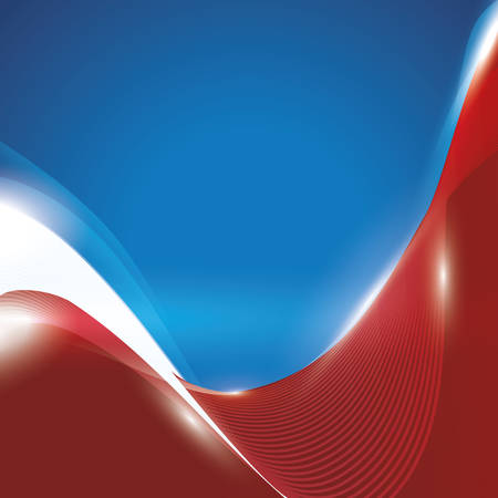 Usa patrotism culture blue red icon. Background and colorfull illustration. Vector graphicのイラスト素材