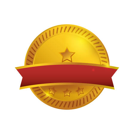 Seal stamp circle label icon. Isolated and flat illustration. Vector graphicのイラスト素材