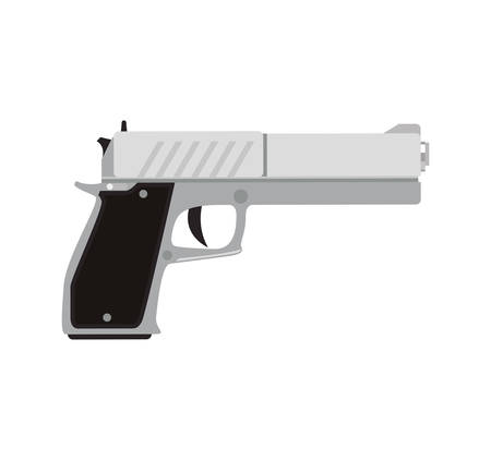 gun armed forces military icon. Isolated and flat illustration. Vector graphicのイラスト素材