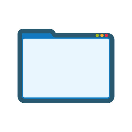 website internet web communication icon. Isolated and flat illustration. Vector graphicのイラスト素材