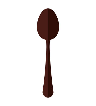 spoon cutlery menu kitchen restaurant icon. Isolated and flat illustration. Vector graphicのイラスト素材