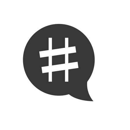 music note bubble sound melody icon. Isolated and flat illustration. Vector graphicのイラスト素材