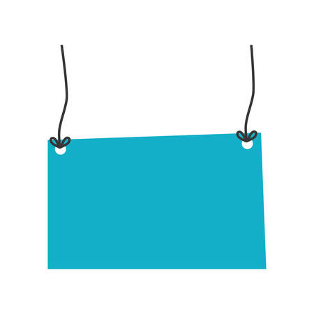 label blue tag banner icon. Isolated and flat illustration. Vector graphicのイラスト素材