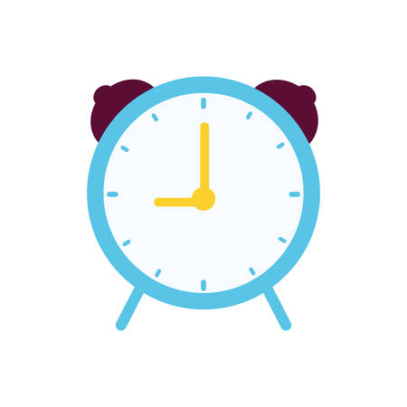 clock time circle traditional icon. Isolated and flat illustration. Vector graphicのイラスト素材