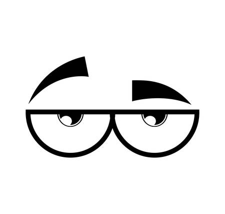 eye look vision optcal  icon. Isolated and flat illustration. Vector graphicのイラスト素材