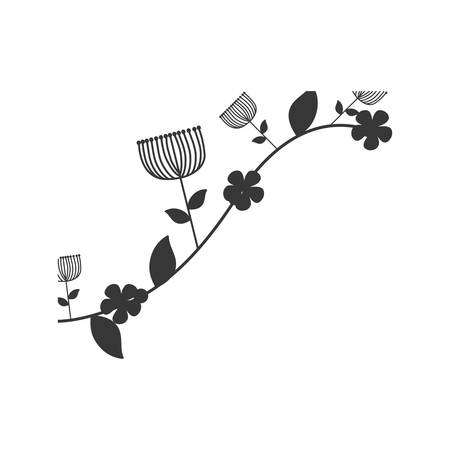 flower garden decoration floral icon. Isolated and flat illustration. Vector graphicのイラスト素材