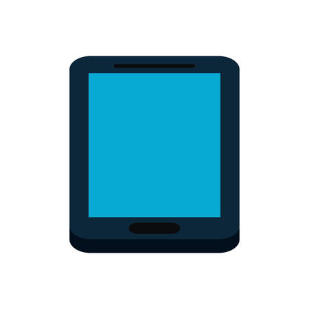 tablet gadget technology communication icon. Isolated and flat illustration. Vector graphicのイラスト素材