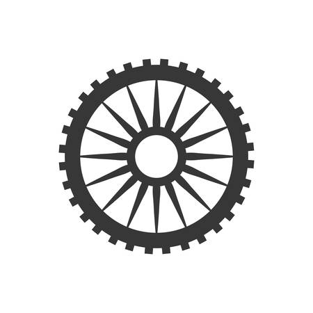 cog gear machine part technology icon. Isolated and flat illustration. Vector graphicのイラスト素材
