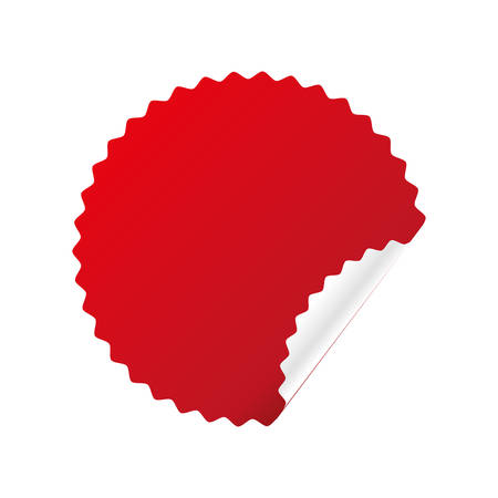 seal stamp label banner badge icon. Isolated and flat illustration. Vector graphicのイラスト素材