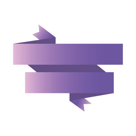 ribbon label banner badge icon. Isolated and flat illustration. Vector graphicのイラスト素材