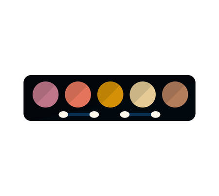 eye shadows make up style product icon. Isolated and flat illustration. Vector graphicのイラスト素材