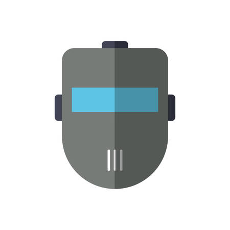 mask industrial security safety icon. Isolated and flat illustrationのイラスト素材