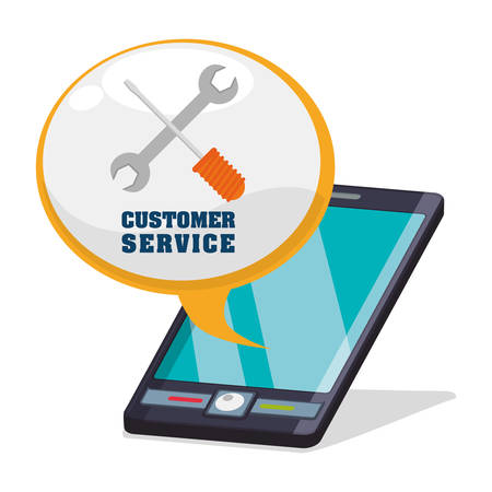 customer support service icons vector illustration designのイラスト素材