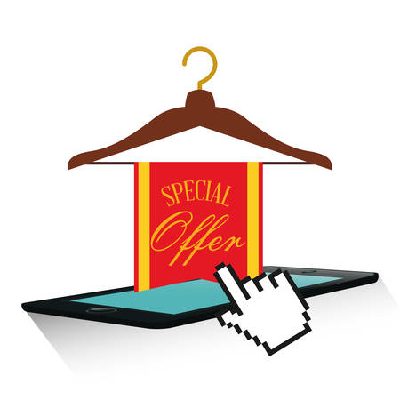 e-commerce deals sale icons vector illustration designのイラスト素材