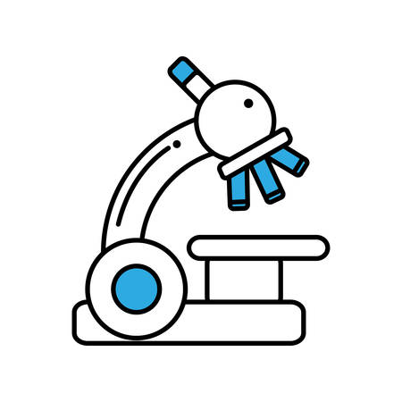 microscope device isolated icon vector illustration designのイラスト素材