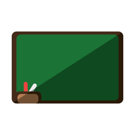 chalkboard school isolated icon vector illustration designのイラスト素材