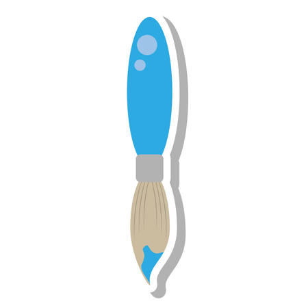 paint brush isolated icon vector illustration designのイラスト素材