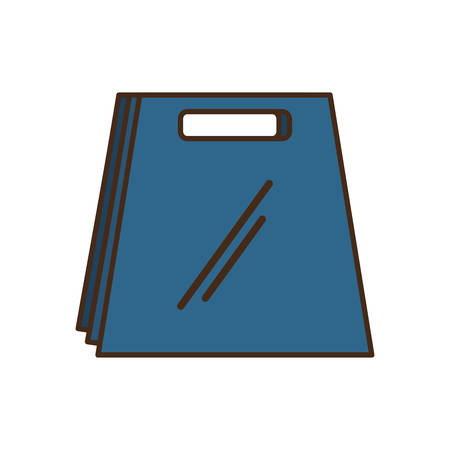shopping bag isolated icon vector illustration designのイラスト素材