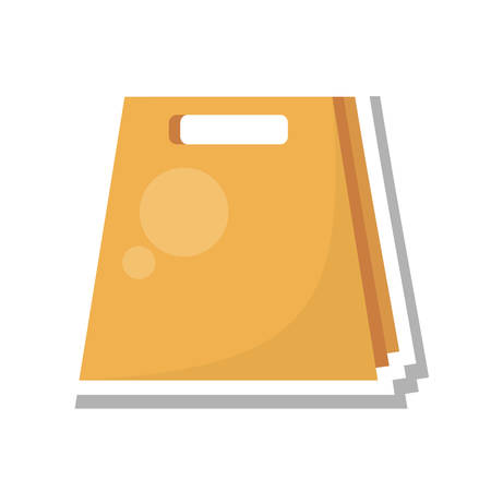 shopping bag isolated icon vector illustration designのイラスト素材