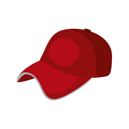 baseball cap uniform isolated icon vector illustration designのイラスト素材