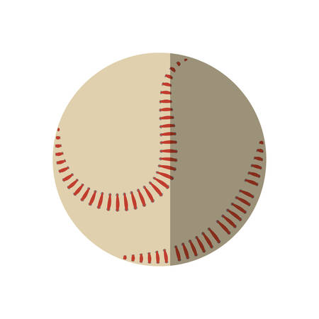 baseball ball equipment isolated icon vector illustration designのイラスト素材