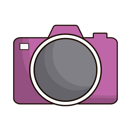 camera photographic isolated icon vector illustration designのイラスト素材