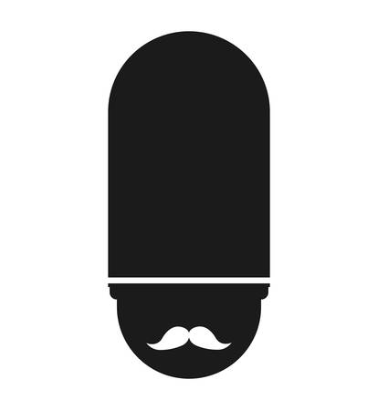 england soldier isolated icon vector illustration designのイラスト素材