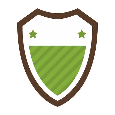 shield security isolated icon vector illustration designのイラスト素材