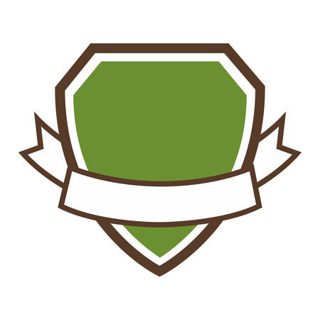 shield security isolated icon vector illustration designのイラスト素材