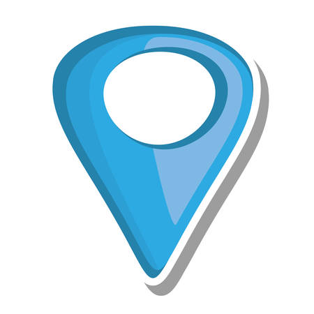pin pointer location icon vector illustration designのイラスト素材