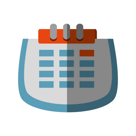 calendar reminder isolated icon vector illustration designのイラスト素材