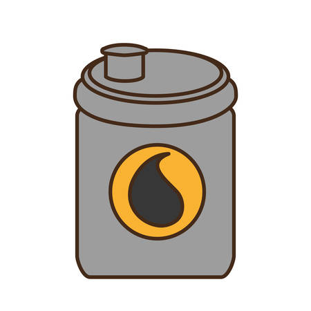 oil barrel tank isolated icon vector illustration designのイラスト素材