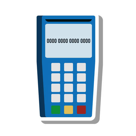 voucher machine e-commerce icon vector illustration designのイラスト素材