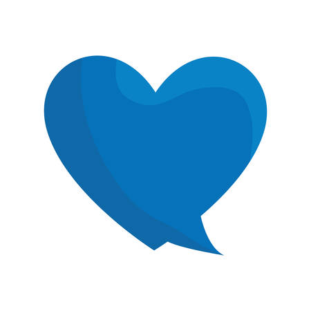 heart love isolated icon vector illustration designのイラスト素材