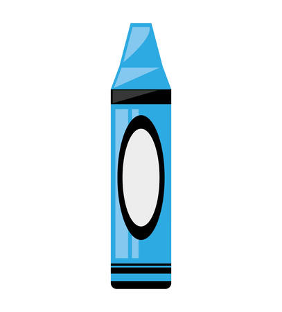 crayon school supply isolated icon vector illustration designのイラスト素材