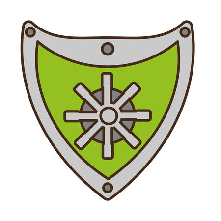 handle safe box isolated icon vector illustration designのイラスト素材