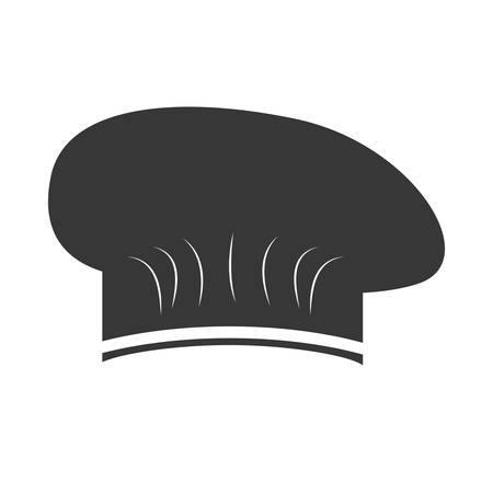 chef hat uniform isolated icon vector illustration designのイラスト素材