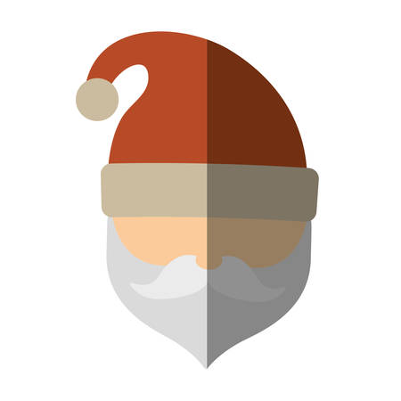 santa claus christmas character icon vector illustration designのイラスト素材