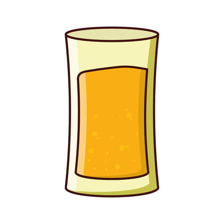 Beer glass icon. Pub alcohol bar brewery and drink theme. Isolated design. Vector illustrationのイラスト素材