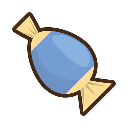 sweet candy isolated icon vector illustration designのイラスト素材