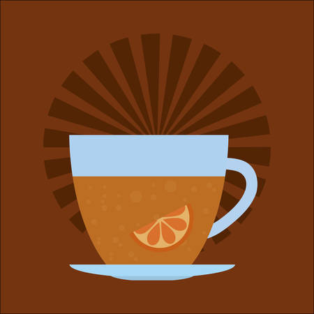Delicious tea drink icon vector illustration graphic designのイラスト素材