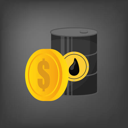Oil and petroleum industry icon vector illustration graphic designのイラスト素材