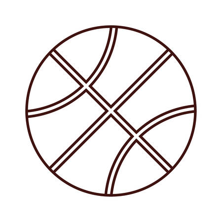 basketball ball sport icon vector illustration graphic designのイラスト素材