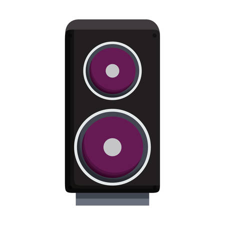 Speaker music instrument icon vector illustration graphic designのイラスト素材